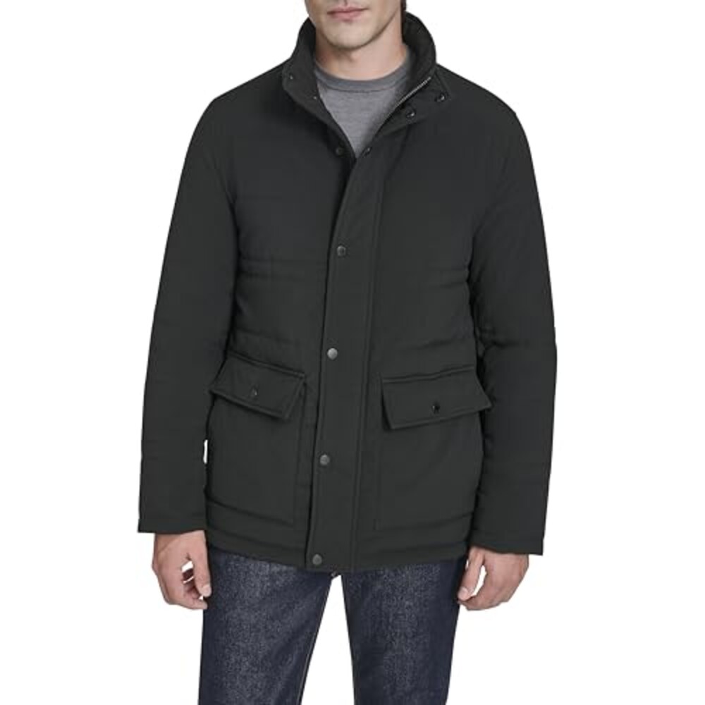 Cole Haan Men's Outerwear Jacket, Black,