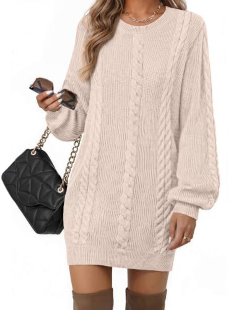 Zeagoo Sweater Dress for Women Long Slee