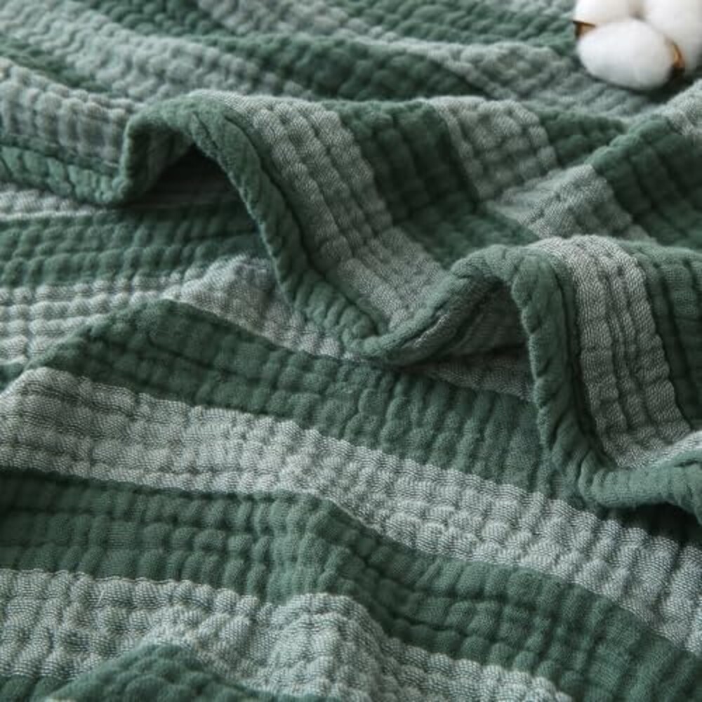 EMME Muslin Cotton Blanket Striped Adult