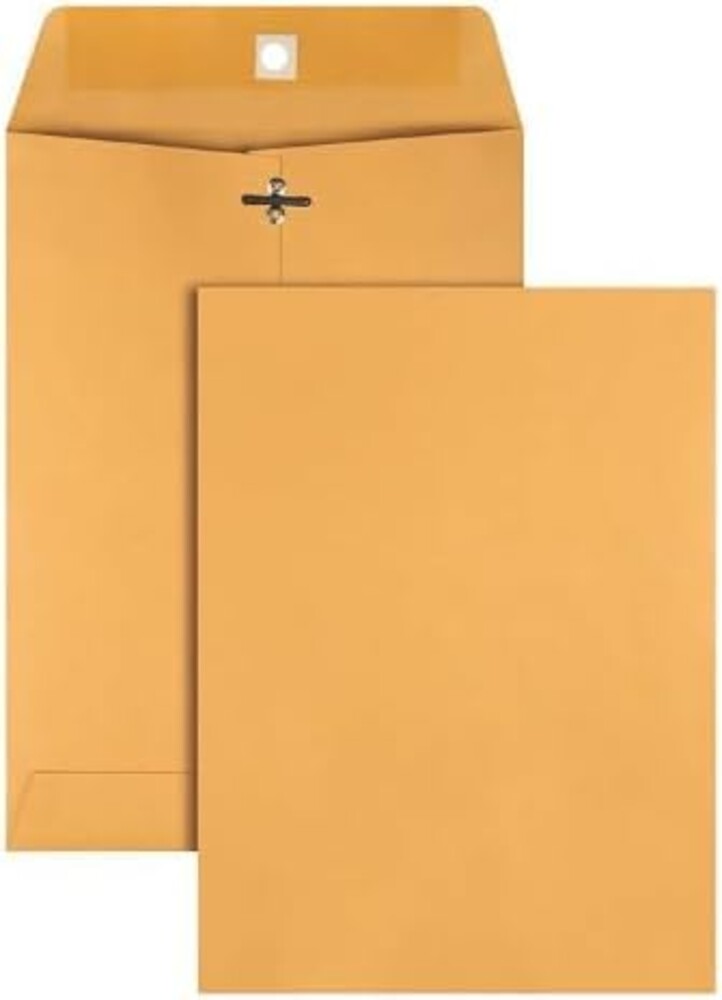 Clasp Envelopes, 10 Large 9 x 12 Envelop