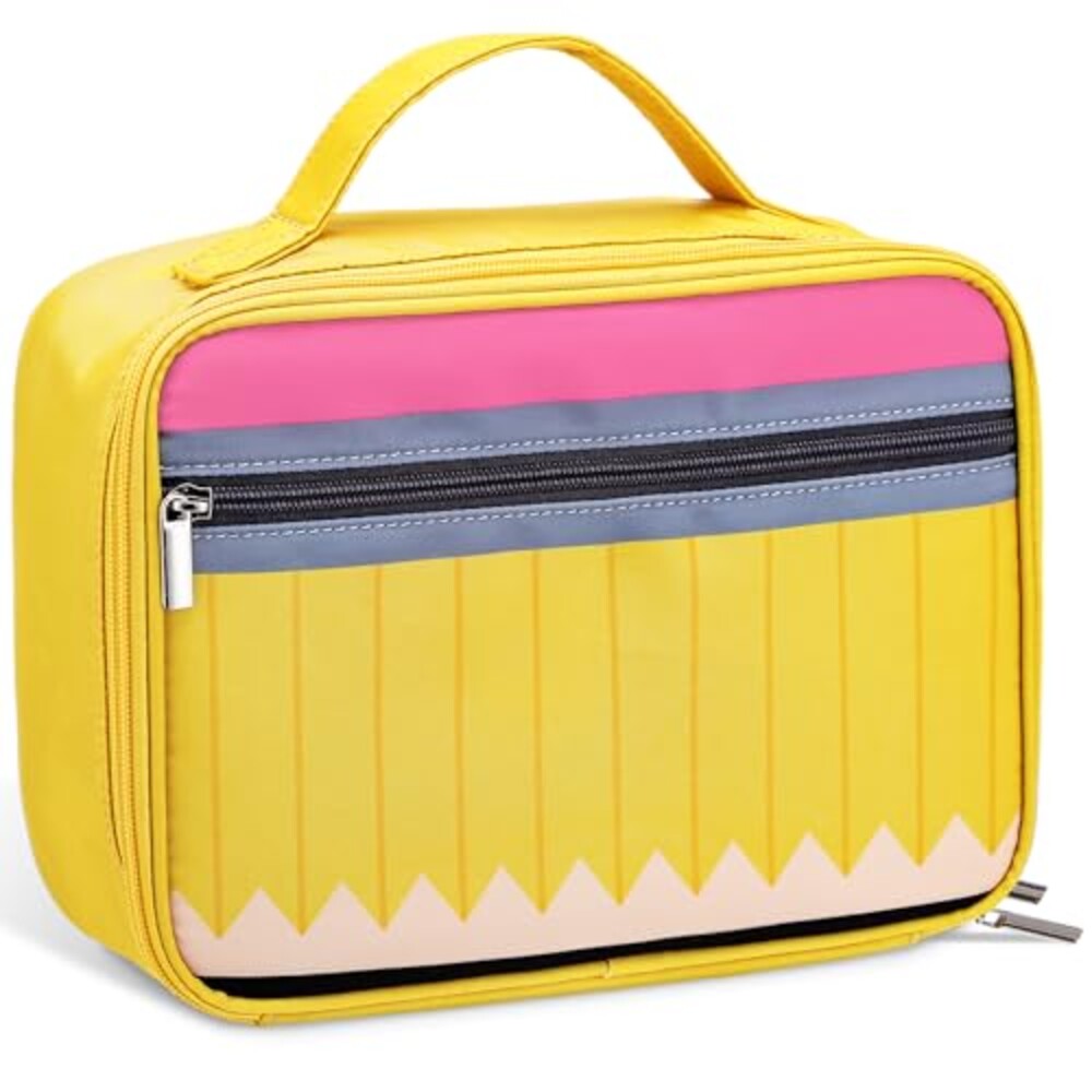SilTriangle Pencil Lunch Box Back to Sch