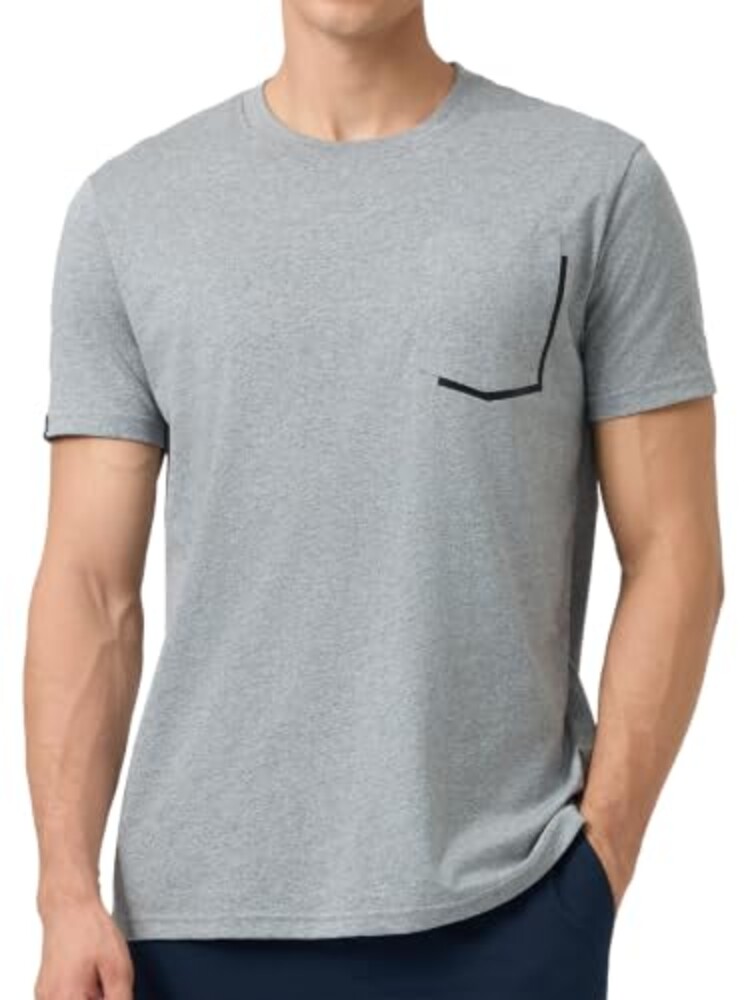 Mega Tshop Mens Pocket T Shirts 5.29 oz