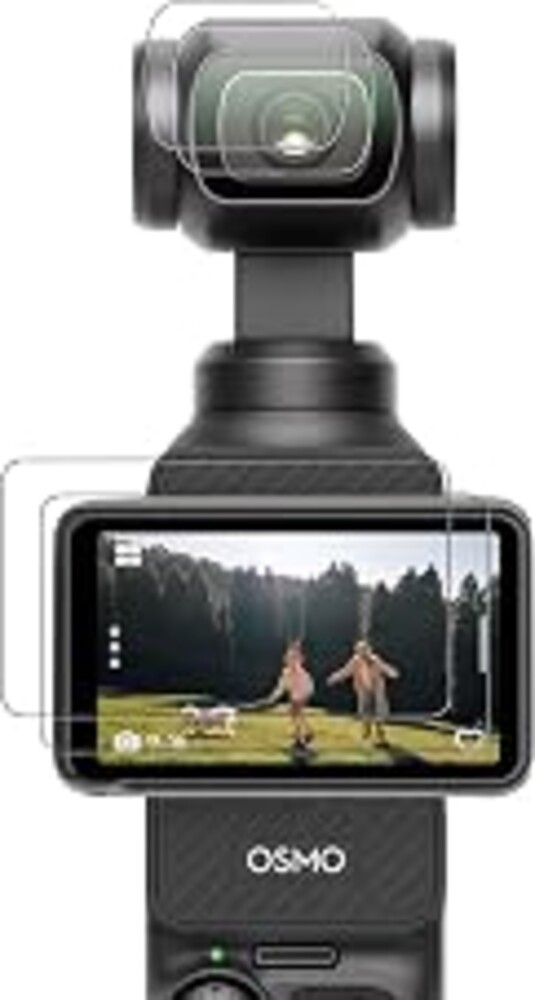 CYNOVA Screen Protector for DJI Osmo Pocket 4 / Osmo Pocket 3 Accessories | Pocket 3 /4 Lens Protector for Osmo Pocket 3/4 /Xtra Muse with Tempered Glass LCD Display Film, Ultra HD, 9H Hardness