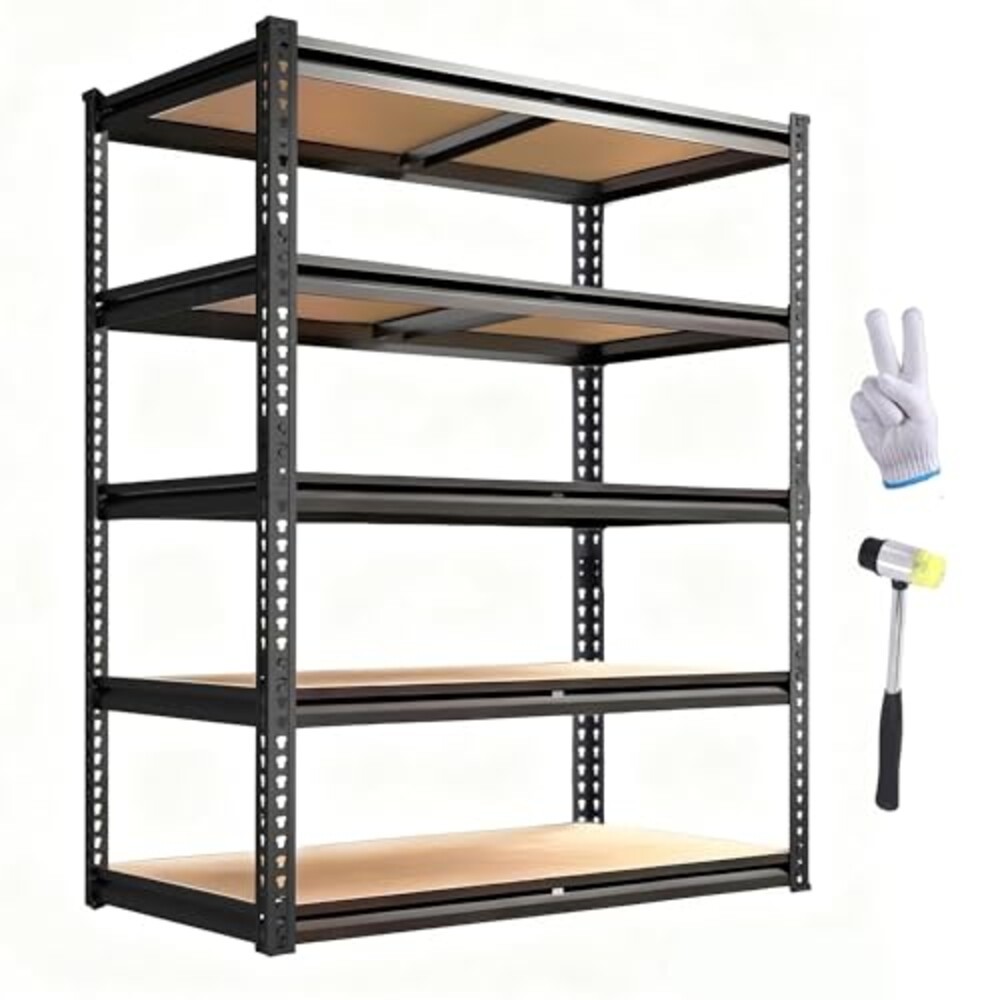 ZEUKMXOO Garage Storage Shelves 72'',Aju