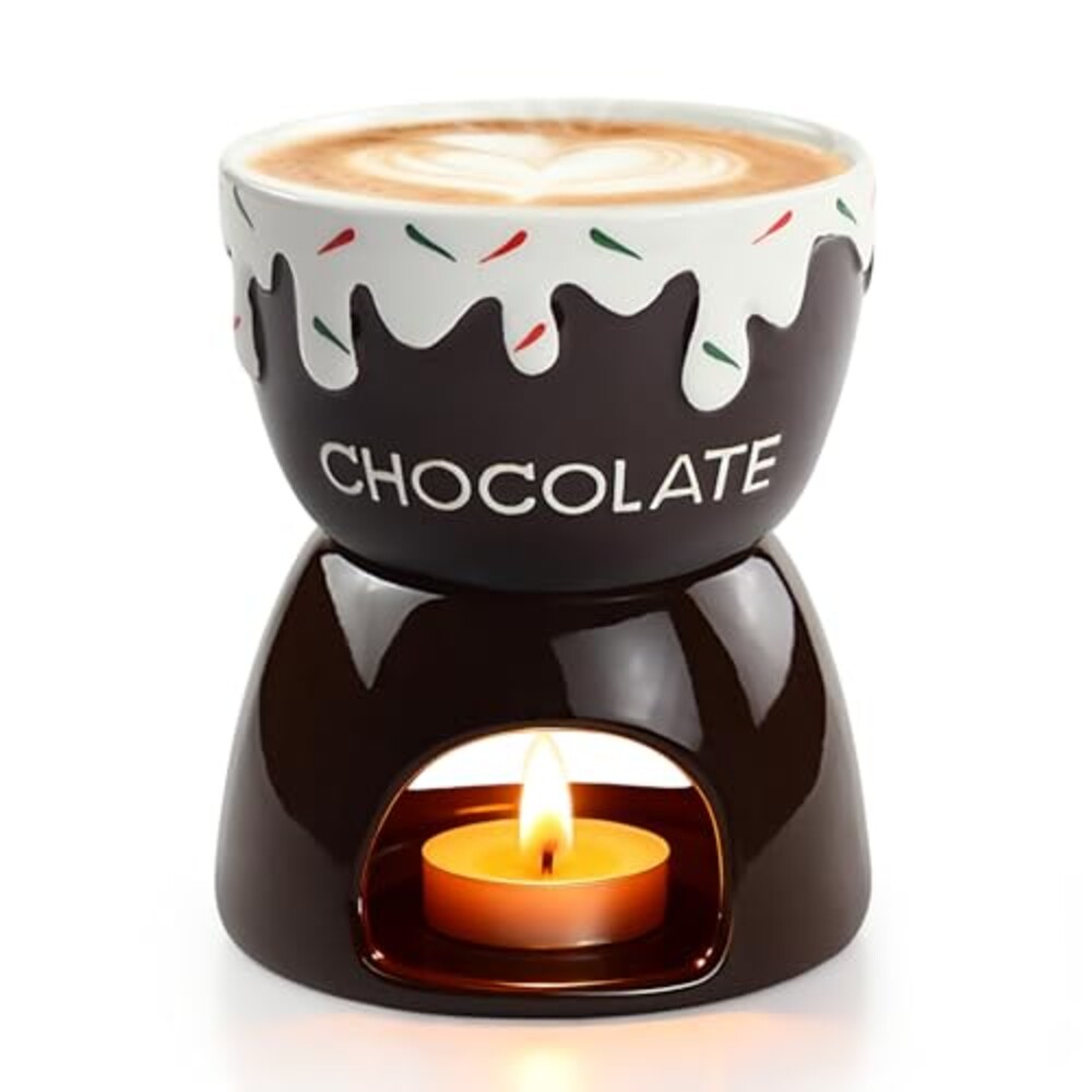 Mini Sweet Fondue Cup, Ceramic Chocolate