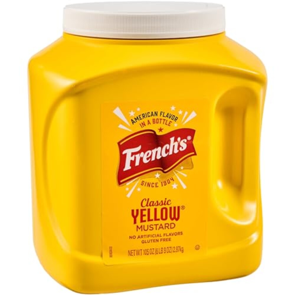 French's Classic Yellow Mustard, 105 oz