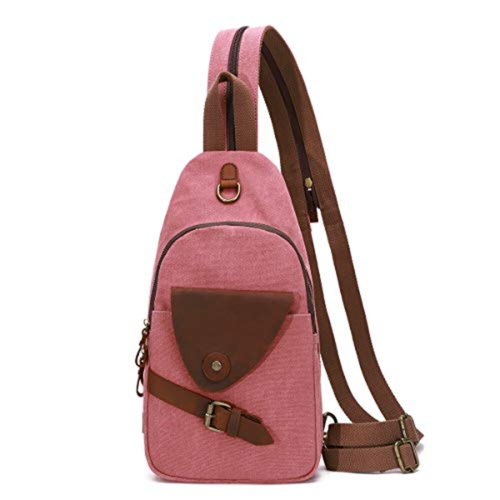 KL928 Canvas Sling Bag Crossbody Backpac