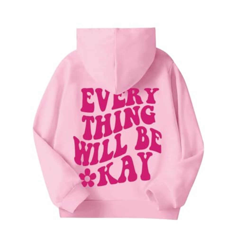 Arshiner Girl's Letter Graphic Hoodies P