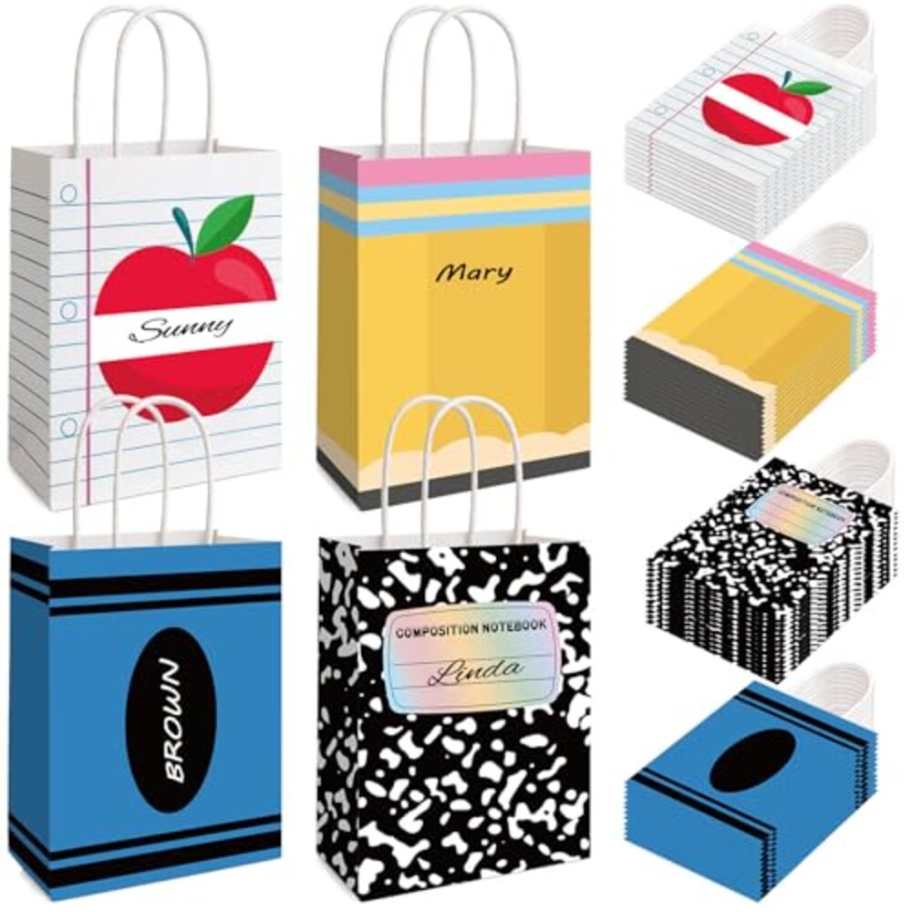 FOGWOWO 48 Pcs Back to School Gift Bags