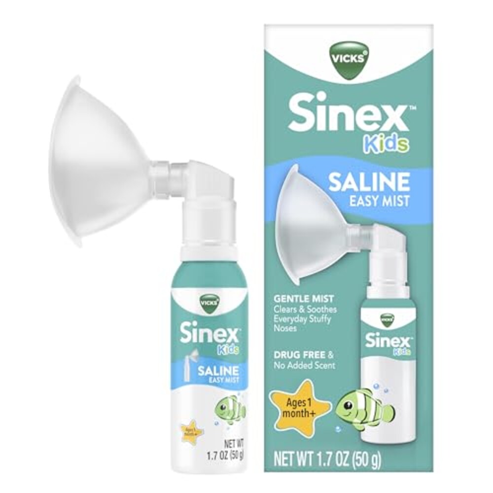 Vicks Sinex Kids Saline Easy Mist, Drug