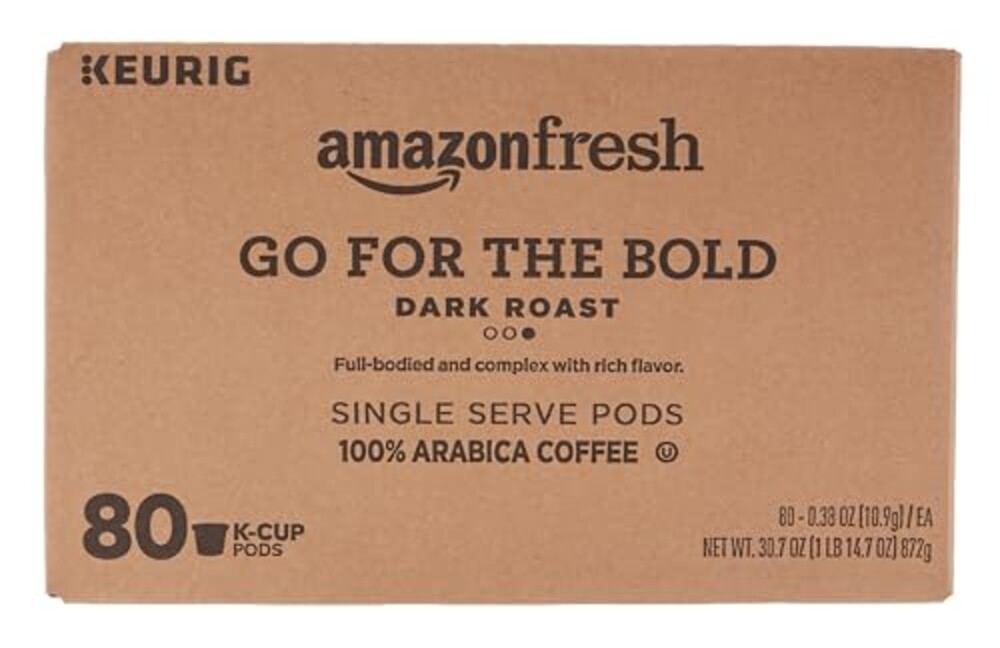 AmazonFresh Go For the Bold, Dark Roast
