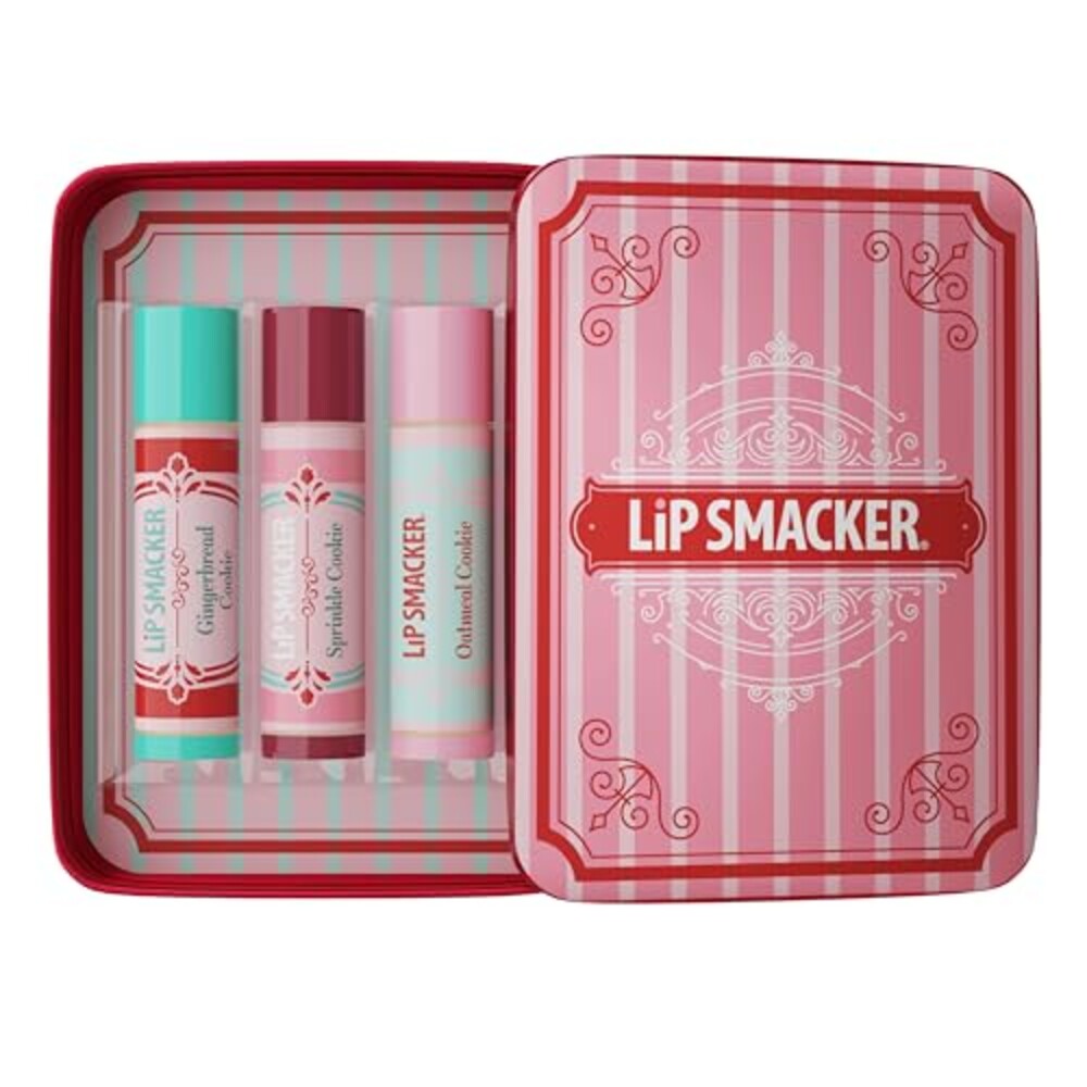 Lip Smacker Holiday Lip Balm Trio Tin –
