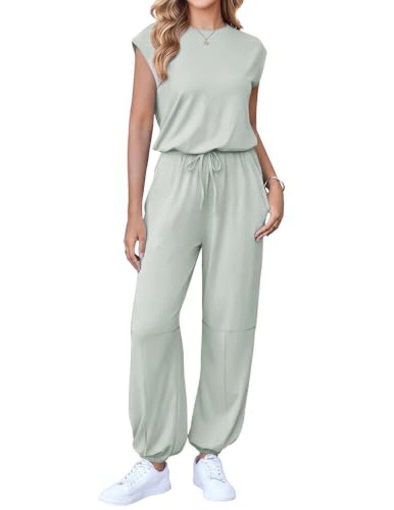 Ekouaer Womens Jumpsuit Casual One Piece