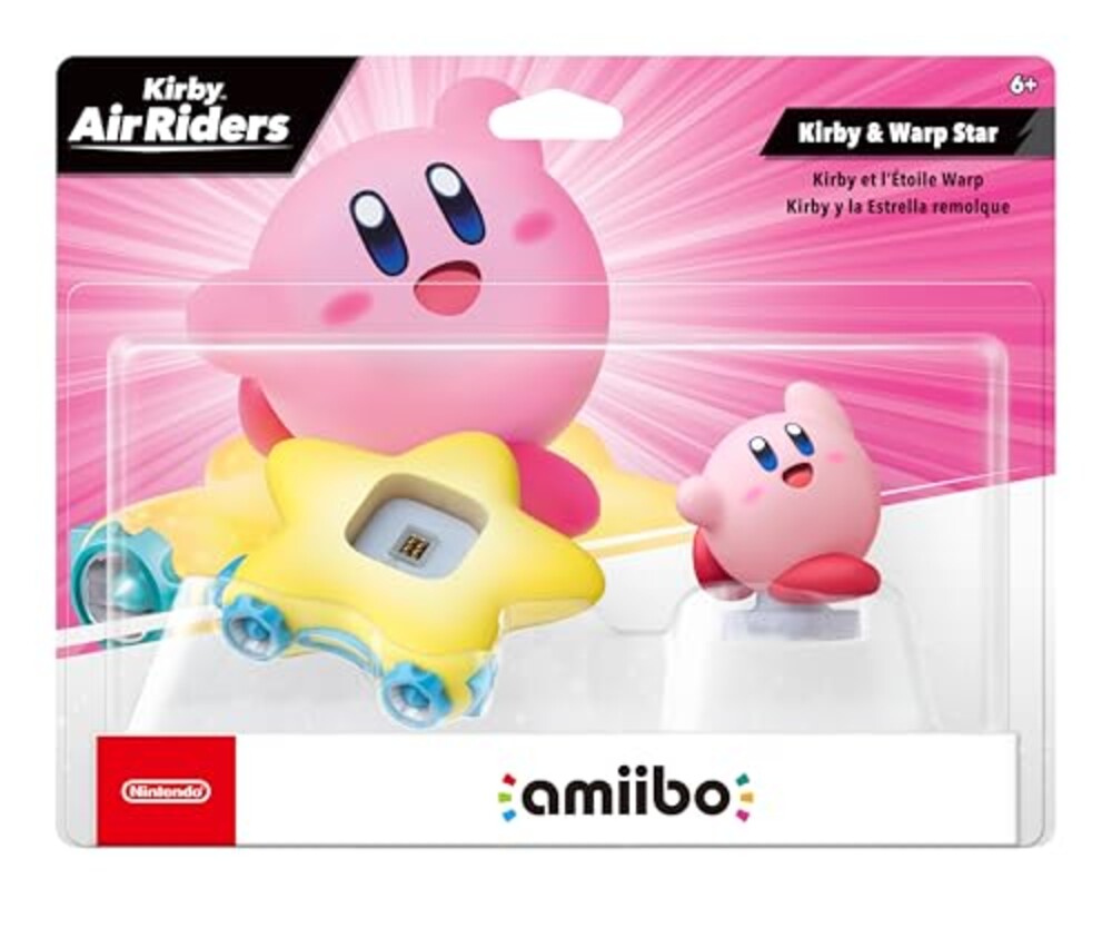 amiibo- Kirby & Warp Star - KirbyAir Rid
