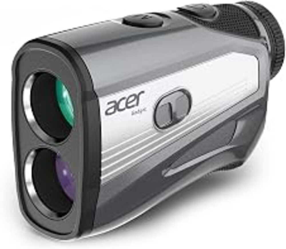 Acer Gadget Golf Rangefinder with Slope On/Off, 800/1200Yards, Golf Gifts | 6X Magnification with Flag Pole Locking Vibration, Rechargeable Battery with Magnetic Stripe, Golf Accessories for Men.