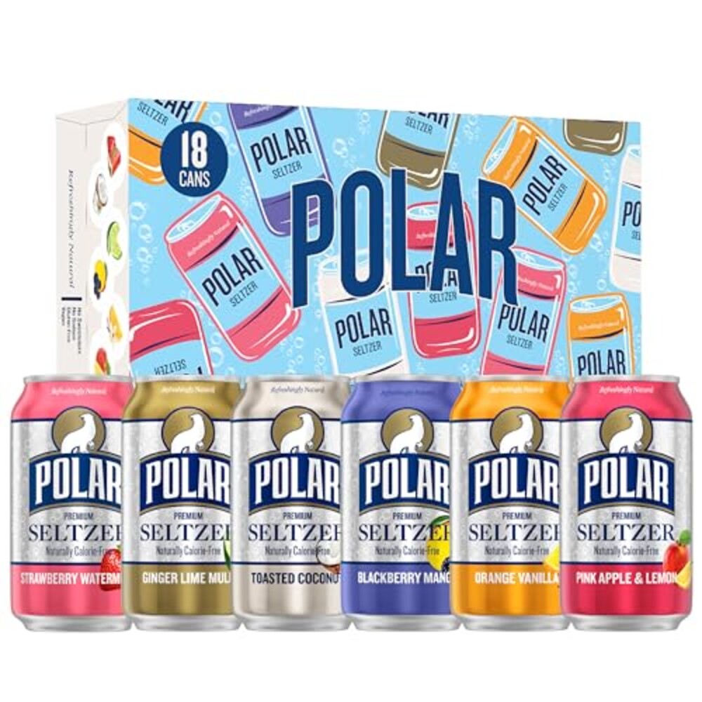Polar Seltzer Water Sampler Variety Pack