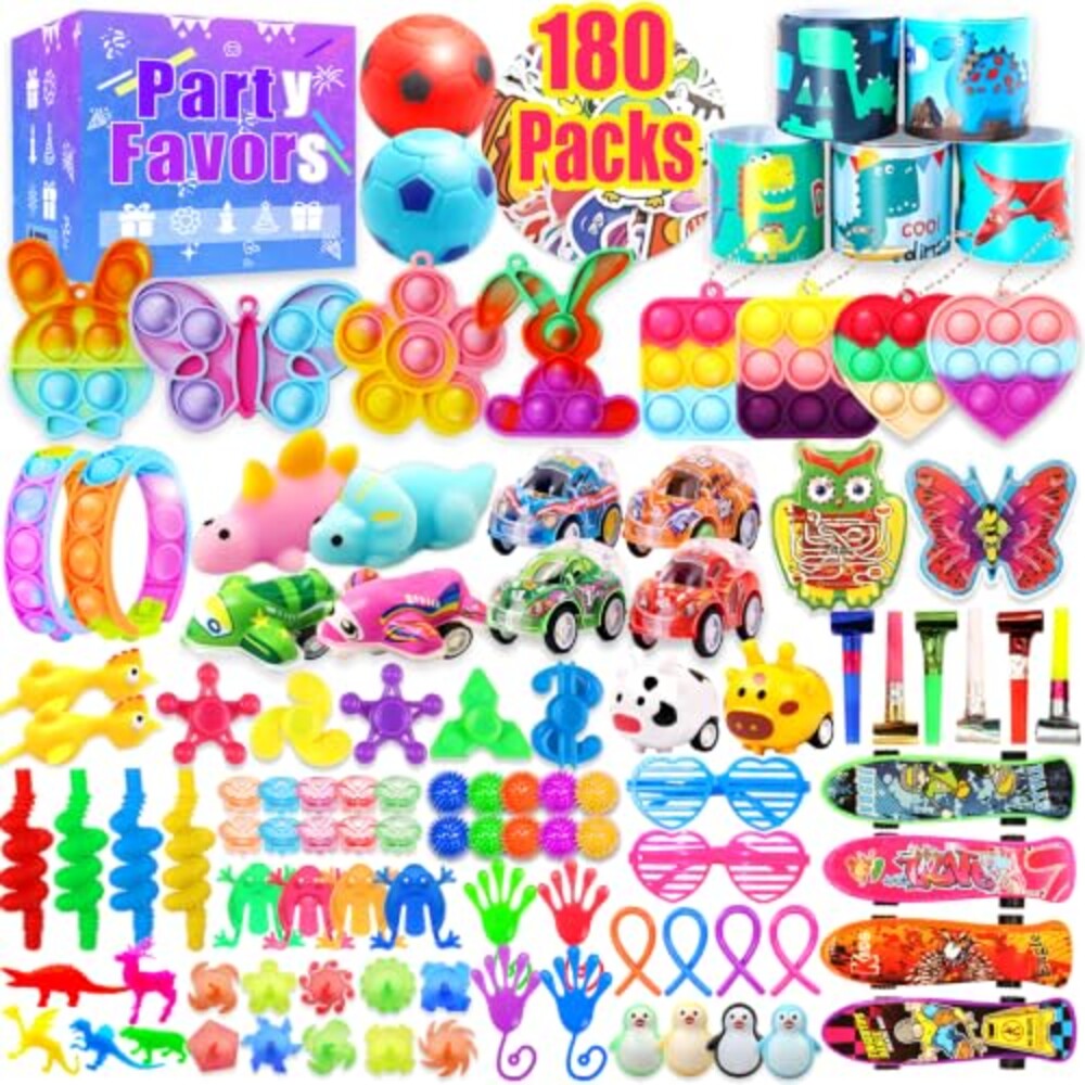 Wuridiwa 180 Party Favors for Kids, Fidg
