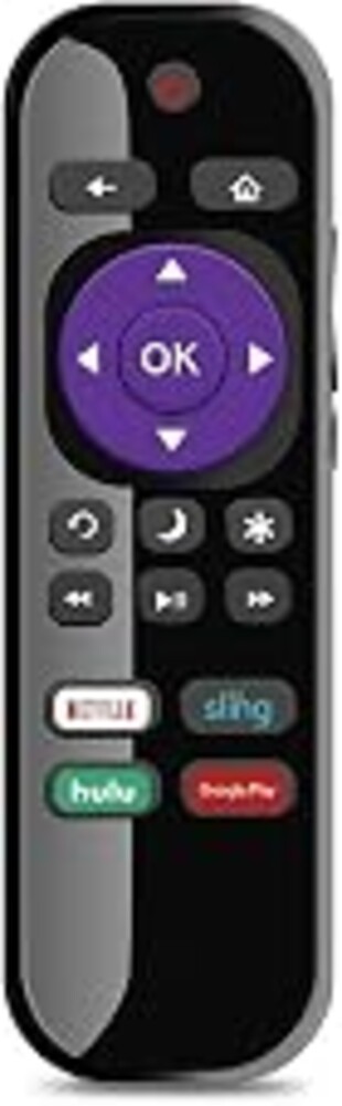New NS-RCRUS-17 Remote fit for Insignia Roku TV NS-24DR220NA18 NS-32DR310NA17 NS-32DR420NA16 NS-32DR420NA16A NS-32DR420NA16B NS-39DR510NA17 NS-40DR420NA16 NS-40DR420NA16B NS43DR710NA17 NS-43DR710NA1