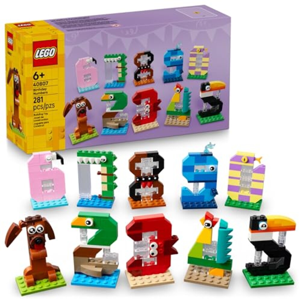 LEGO Birthday Numbers 40807