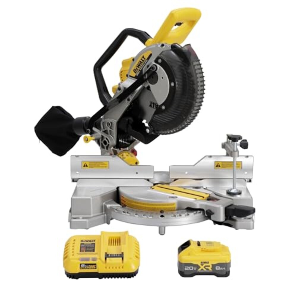DEWALT 20V MAX XR 10 in. Double Bevel Fi