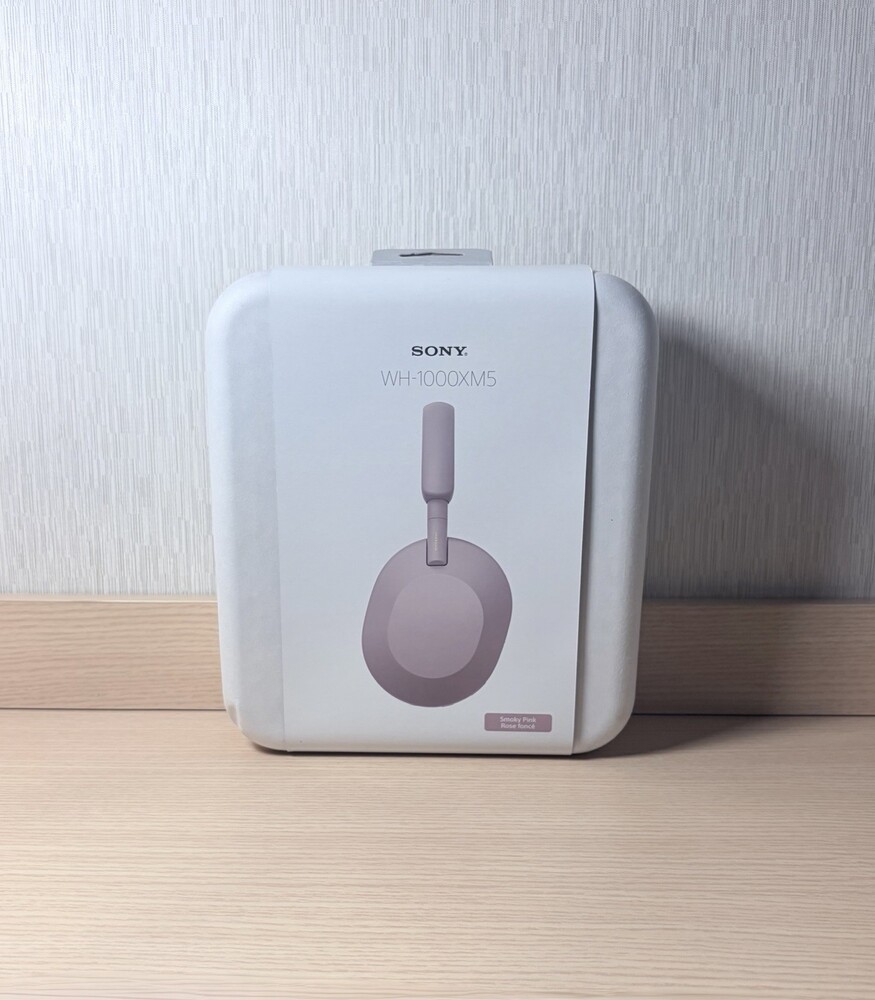 Sony WH-1000XM5 Wireless Noise Canceling Headphones Smoky Pink New Sealed