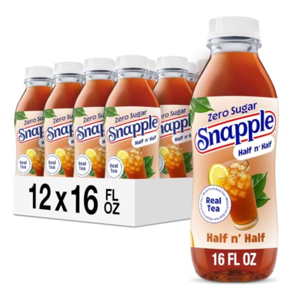 Snapple Zero Sugar Half 'n Half Tea, 16