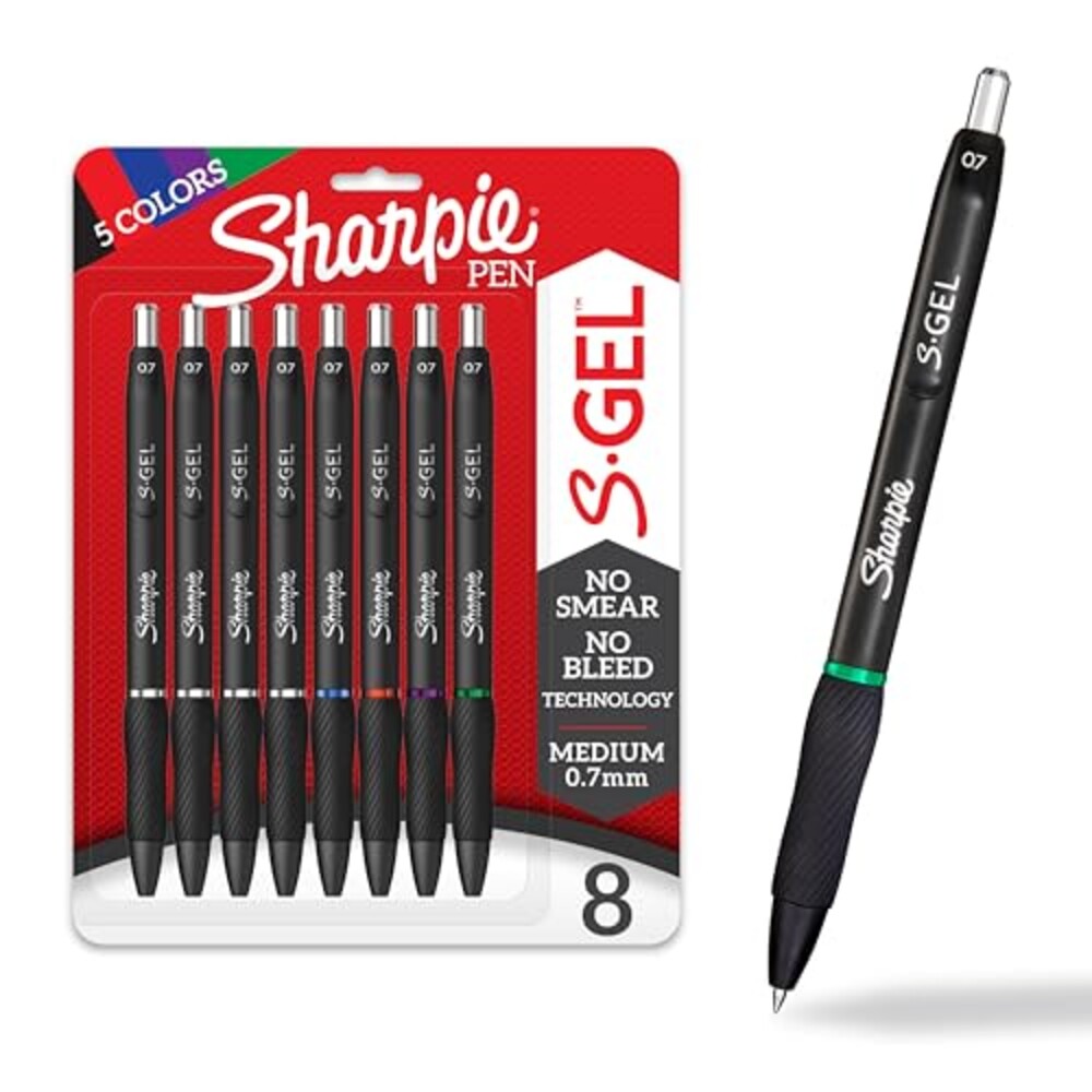 Sharpie S-Gel Gel Pens, Medium Point (0.