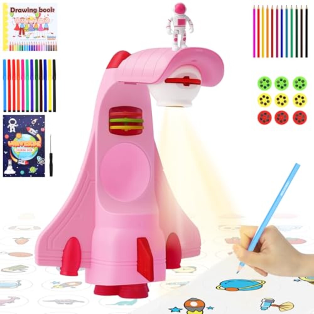 Kids Drawing Projector Toy Smart Art Ske