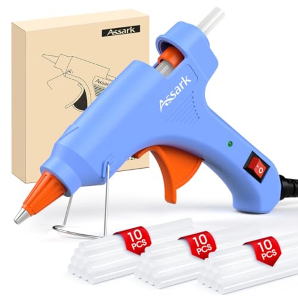 Assark 30W Mini Hot Glue Gun Kit with 30