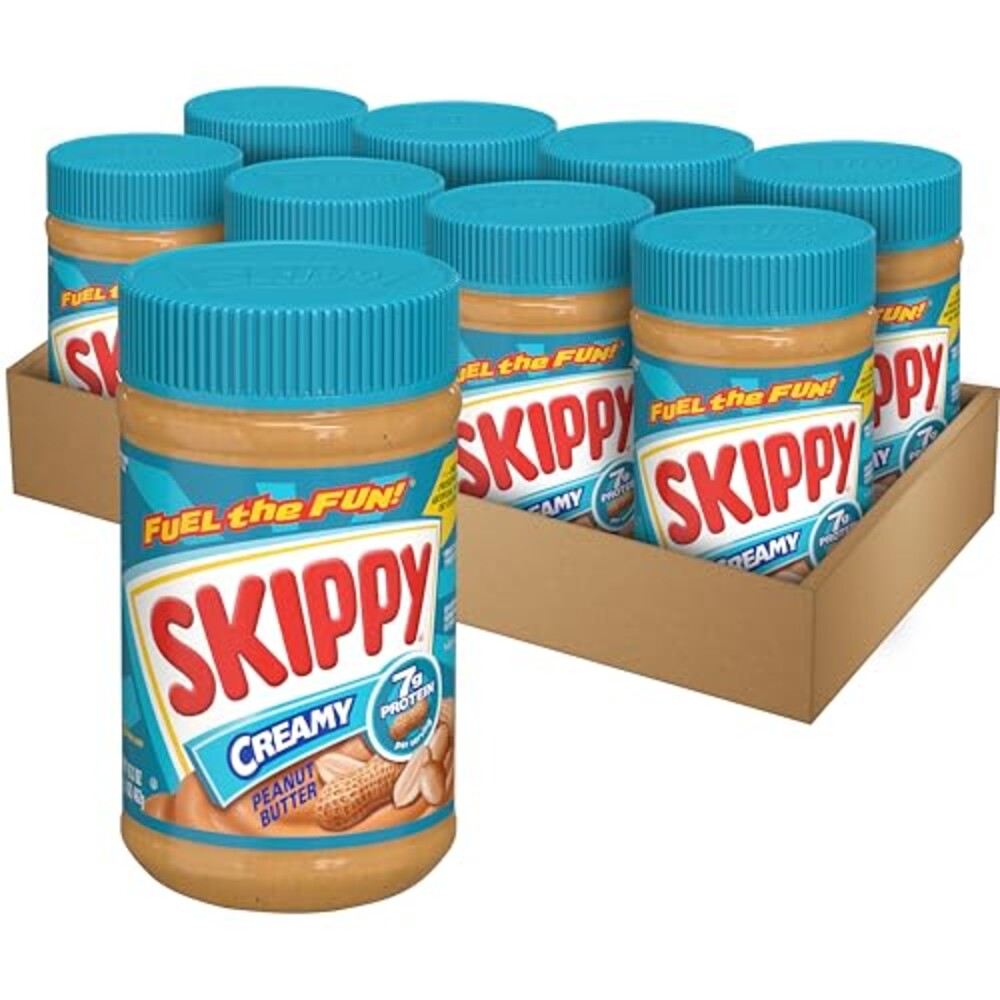 SKIPPY Creamy Peanut Butter, Plant Based