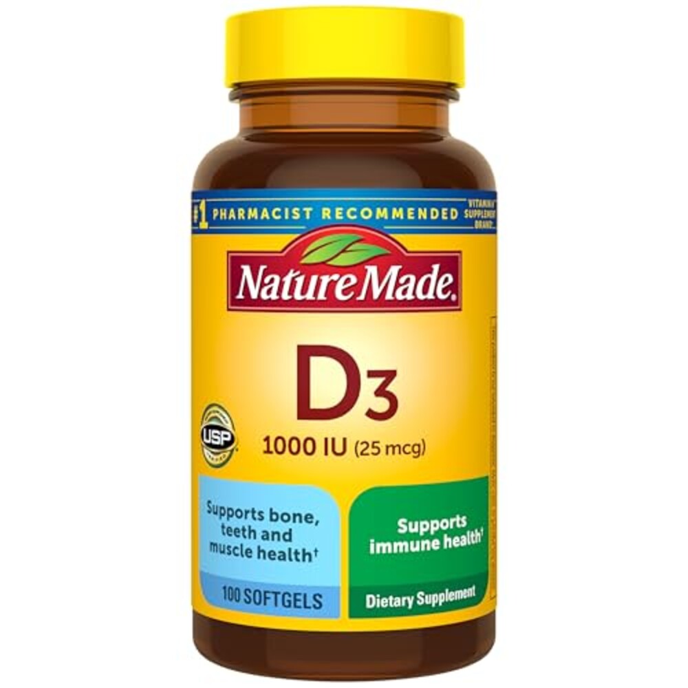 Nature Made Vitamin D3 1000 IU (25 mcg),