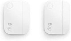 Ring Alarm Contact Sensor 2-Pack - 2nd Gen | Instant Window & Door Alerts | Approximately 3-Year Battery Life | Slim Design | Easy Installation | Base Station Required