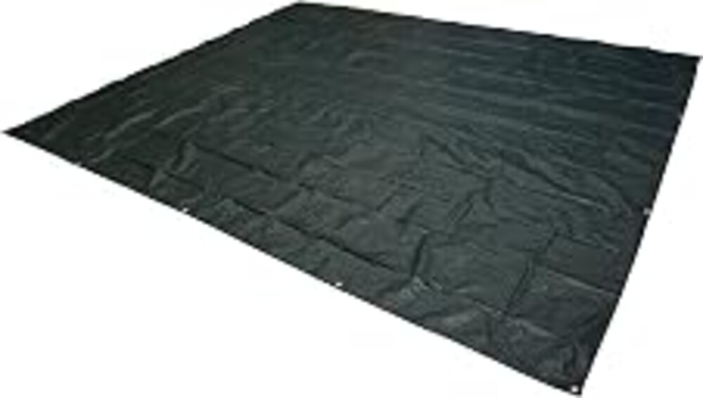Amazon Basics Waterproof Multipurpose Camping Tarp with Reinforced Corners and Edges, Protective Cover, 9.5 x 11.3 Feet, Dark Green