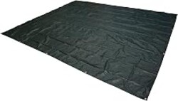 Amazon Basics Waterproof Multipurpose Camping Tarp with Reinforced Corners and Edges, Protective Cover, 9.5 x 11.3 Feet, Dark Green
