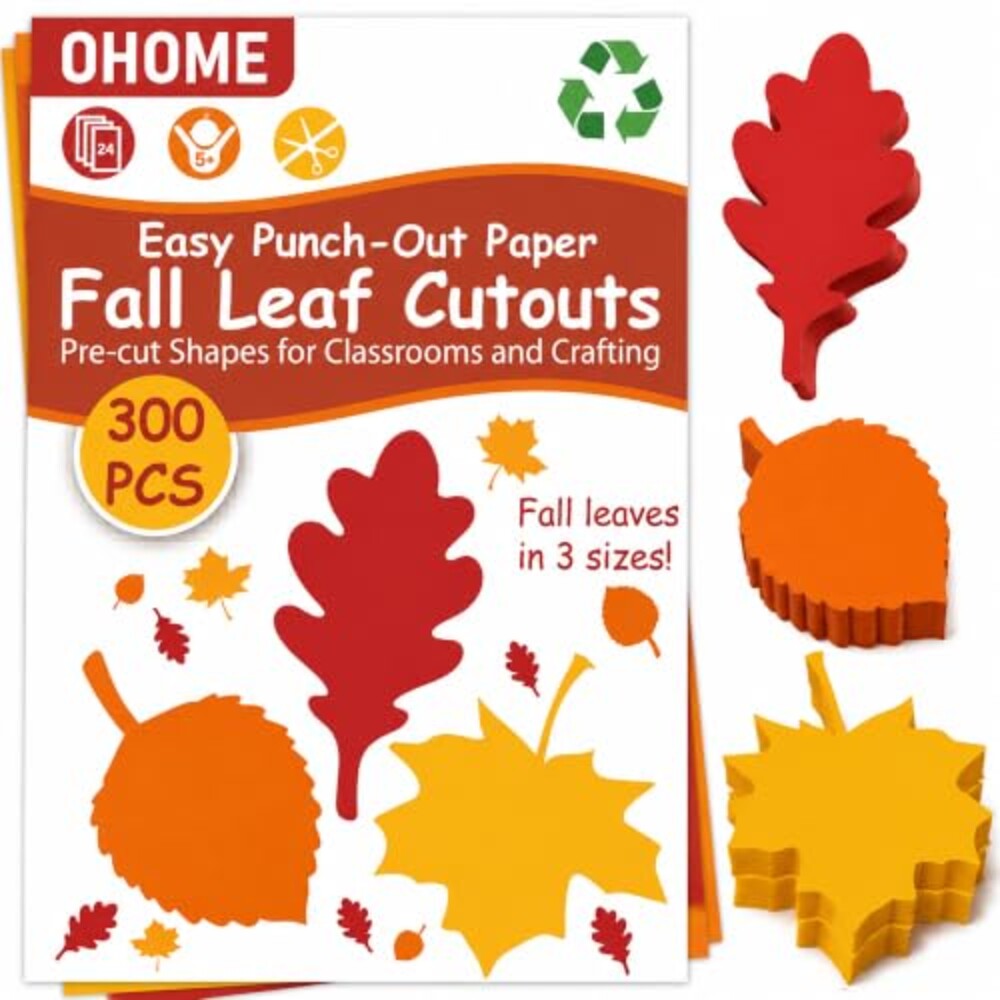Thanksgiving Crafts for Kids - 300 PCS F
