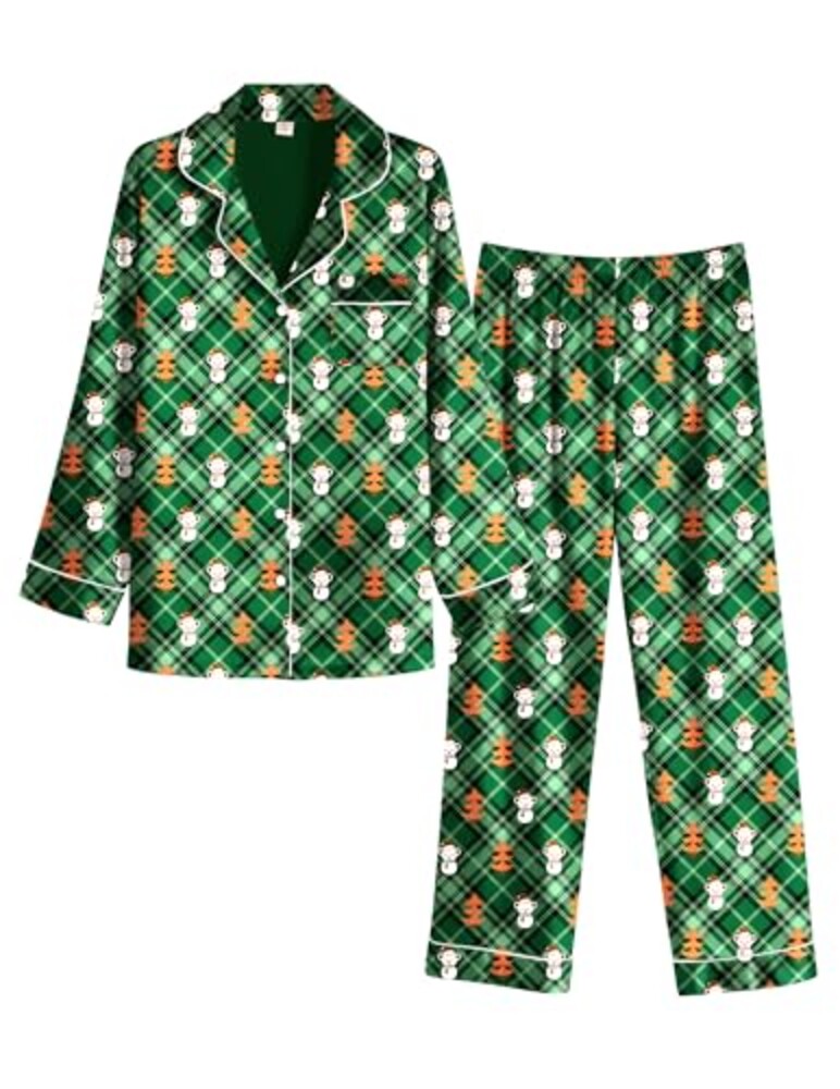 Ekouaer Satin Silk Pajamas for Women But