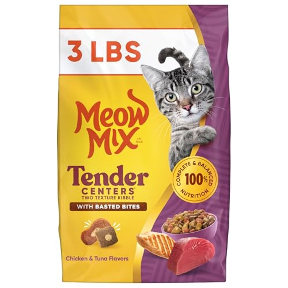 Meow Mix Tender Centers, Dry Cat Food, C