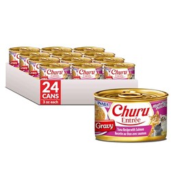 INABA Churu Entree Gravy Wet Cat Food, T