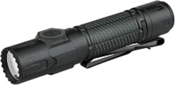 OLIGHT Warrior Ultra Tactical Rechargeable Flashlight LED Stealth Grey | 2500 LM, Compact Dual Switches Bright Light, OAL Material, Proximity Sensor, for Home, Emergency, Outdoor, Camping, Searching