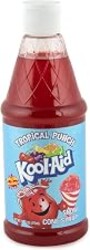 Kool-Aid Tropical Punch Snow Cone Syrup | 16 oz Easy-Pour Bottle, Makes 8 Snow Cones, Made Nut Soy Dairy Free in the USA, Flavor Fluffy Shaved & Crunchy Snow Cone