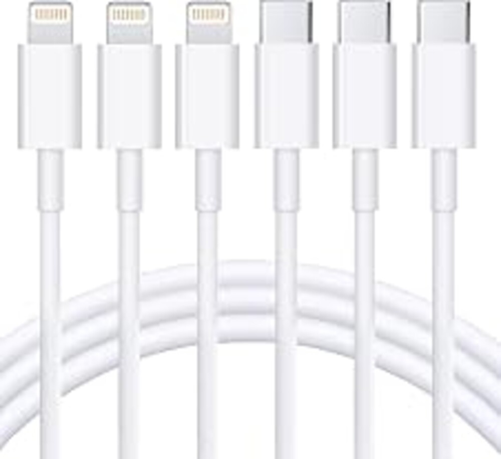 iPhone Charger 3Pack 10 FT USB C to Lightning Cable [Apple MFi Certified] | Power Delivery Fast Charging, Compatible with iPhone 14 13 12 11 Pro Max XS Max XR X 8 iPad,White