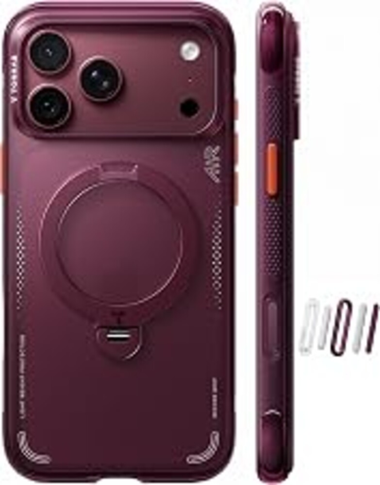 TORRAS Q3 Air for iPhone 18 Pro Max Case, 360 Magnetic Stand-Cosmic Purple | AirPro Cushion, Fit for MagSafe, Heavy Duty Impact Protection, Camera Control Button, Tough Durable Phone Case, 6.9 inch