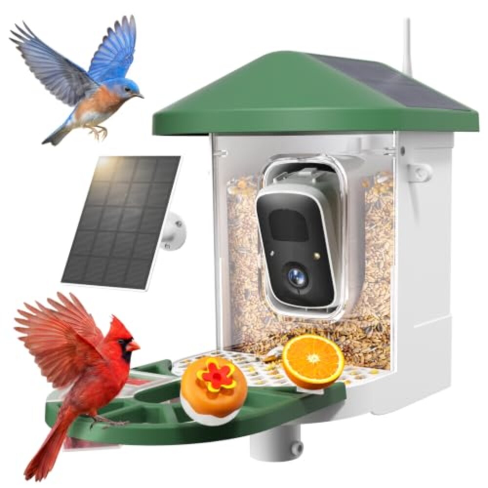 HARYMOR Smart Bird Feeder with Camera So