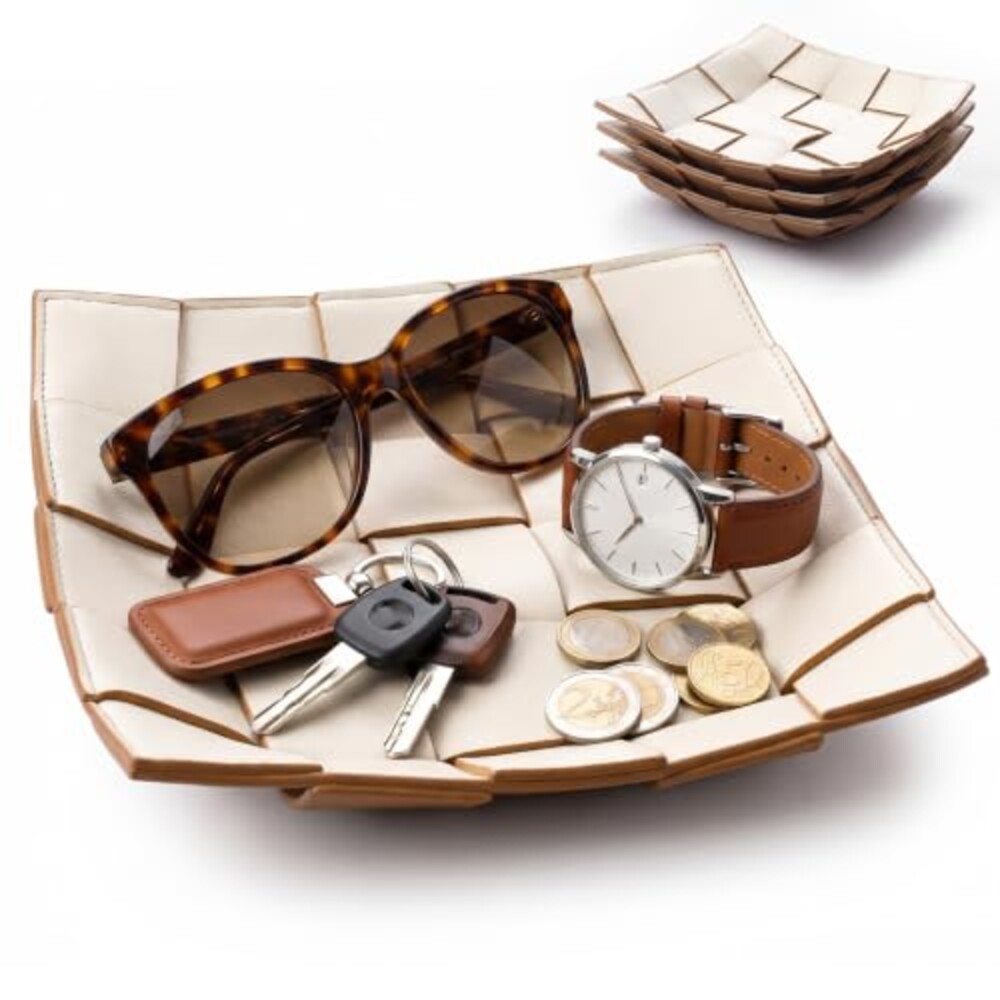 Junkin 3 Pack Large Valet Tray for Women
