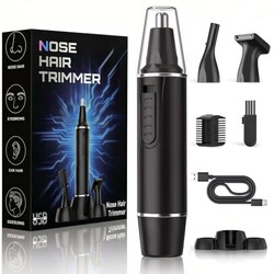 Nose Hair Trimmer for Men,Rechargeable 3