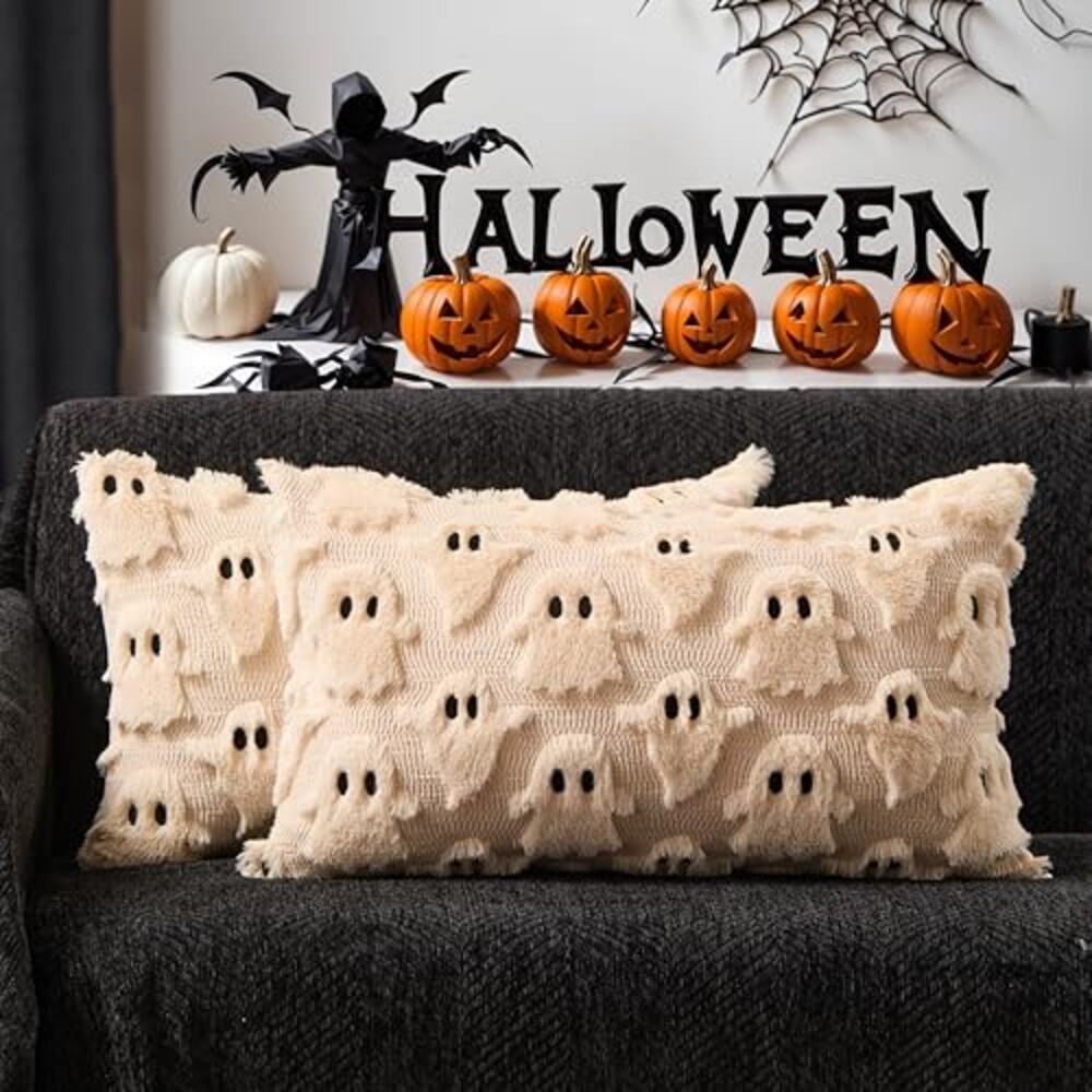 DFXSZ Halloween Pillow Covers 12x20 inch