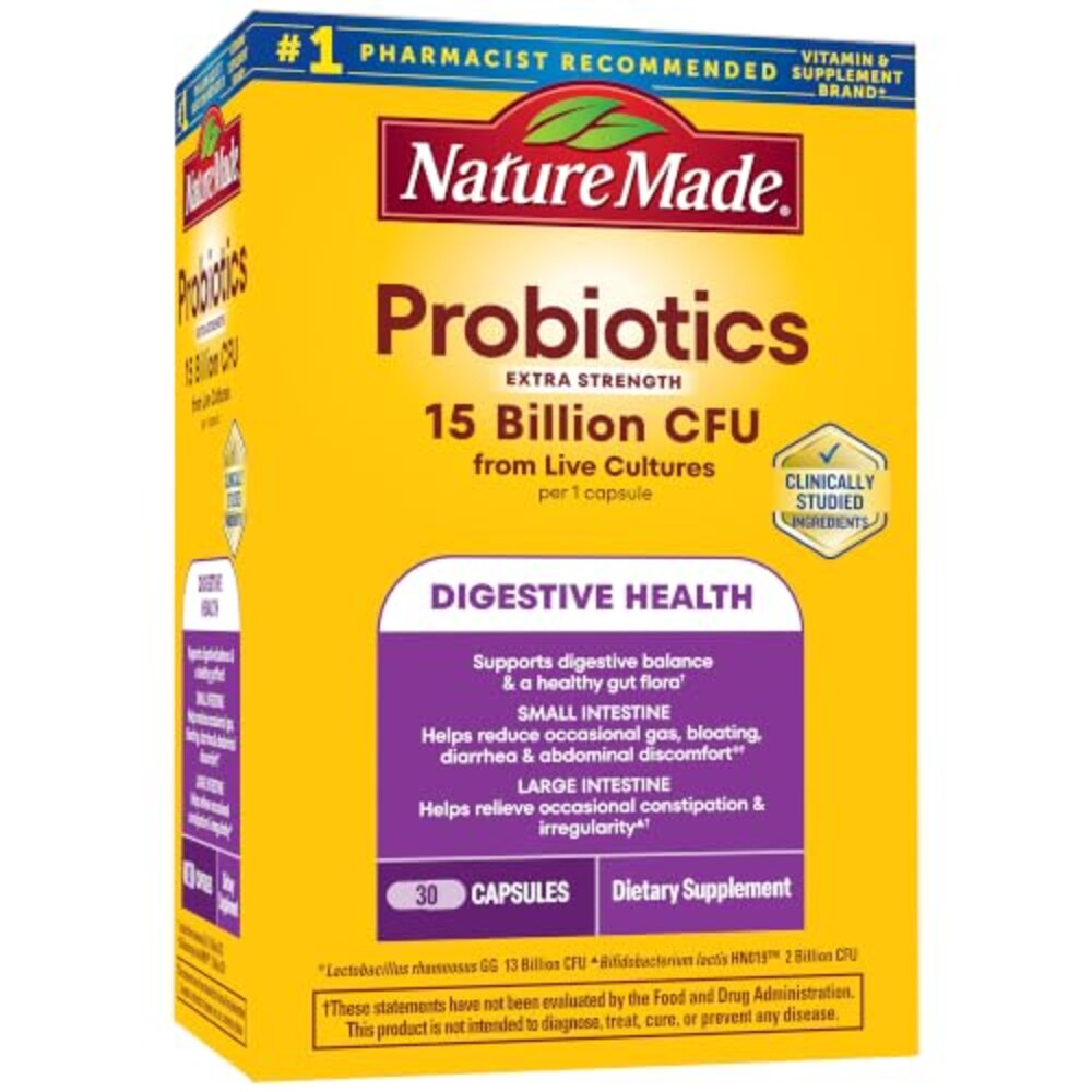 Nature Made Probiotics for Digestive Hea
