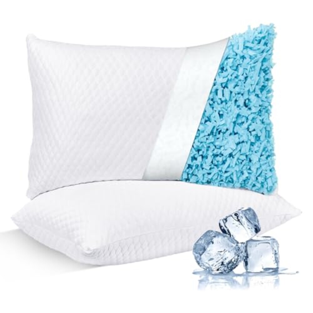 NTCOCO Shredded Memory Foam Bed Pillows