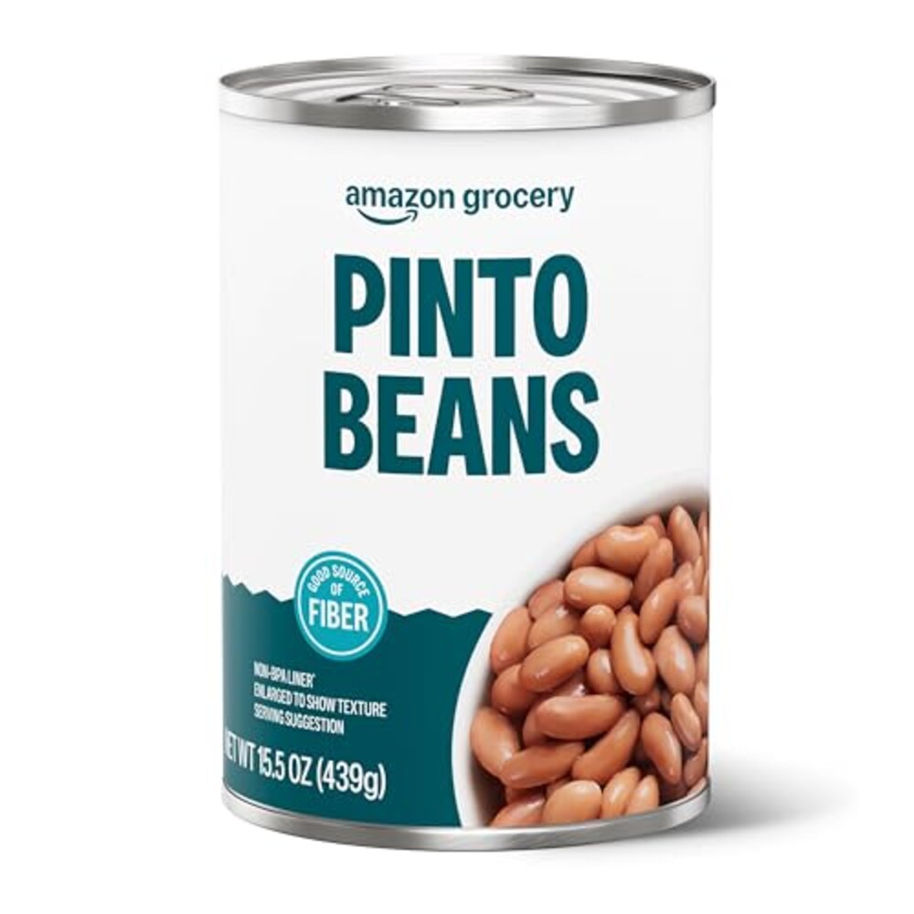 Amazon Grocery, Canned Pinto Beans, 15.5