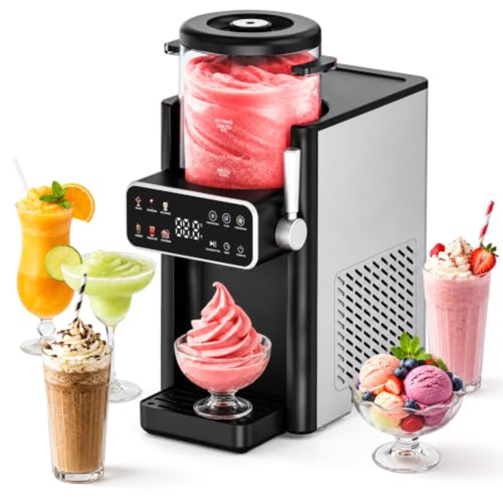 Slushie Machine for Home, Ice Cream Make
